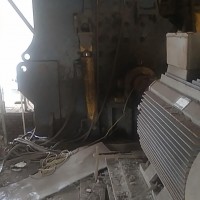 处理路友315废钢破碎机一套，正常使用中