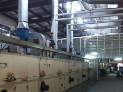 纺织设备生产线处理图1