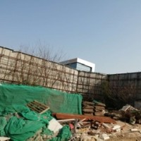 600平米落地广告牌金属架子需要拆除处理