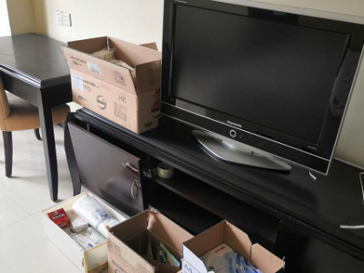酒店里124个房间家具、布草、家电处理