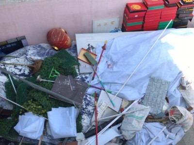 废金属，纸壳，塑料等废品处理