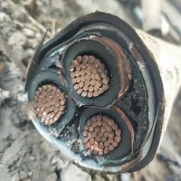 1.5吨废电力电缆处理