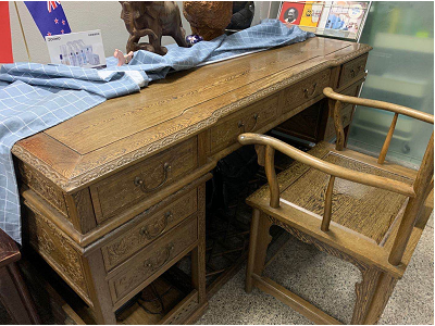 鸡翅木家具处理图1