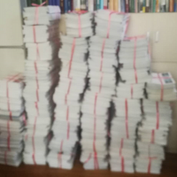 500公斤白卡纸处理