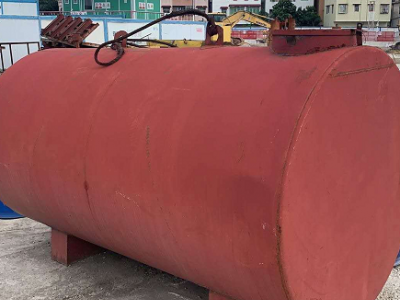 两个大型油罐处理