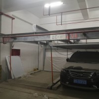十几组立体车库处理