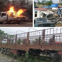 成都报废汽车回收厂家专业回收拆解水淹车，事故车，脱审车