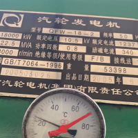 大型汽轮发电机处理