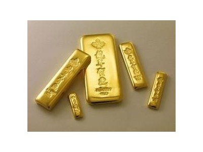 大约20多克黄金处理