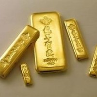 大约20多克黄金处理