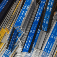 一个月大概有70吨-100吨左右铝合金边角料处理