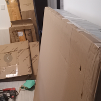 大量家具包装纸箱处理
