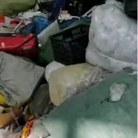 大量废旧塑料处理