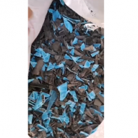 28吨左右PE螺纹管道破碎专用料处理