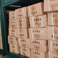 一吨多军用过期食品处理