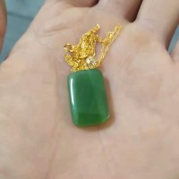 和田玉吊坠处理