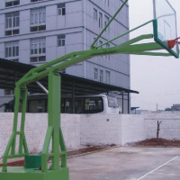 液压篮球架当废铁处理