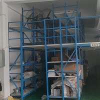 仓库大量货架处理