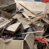 废纸箱及电线废品处理