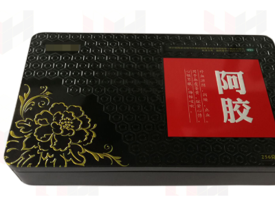 两盒铁盒阿胶处理图1