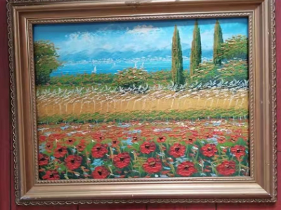 老油画和老瓷器转让处理图1