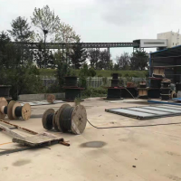 2万多米工程剩余电缆及300多米不锈钢管处理