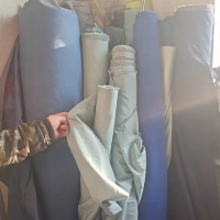 服装厂工作服生产余料处理
