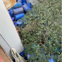 一批塑料桶处理