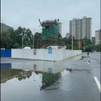 工地几百米围挡处理