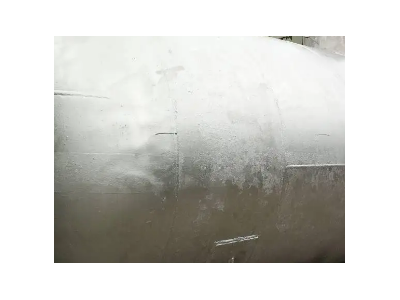 5吨左右304白钢油罐处理