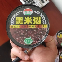 1.2万多杯临期黑米粥处理