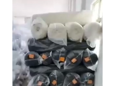 5吨多做玩具的水晶绒处理