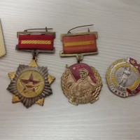 辽宁大连5枚民国奖章处理