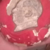 毛主席像章处理
