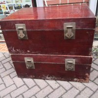 旧樟木箱收购多少钱一个   老樟木箱回收1800元一个