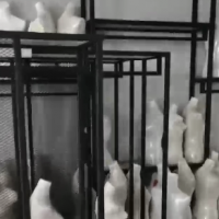 大量铁架处理