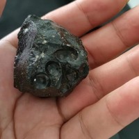 十几年的玻璃陨石处理