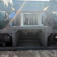 转让马鞍山产1200型二手撕碎机双45千瓦电机850型减速机