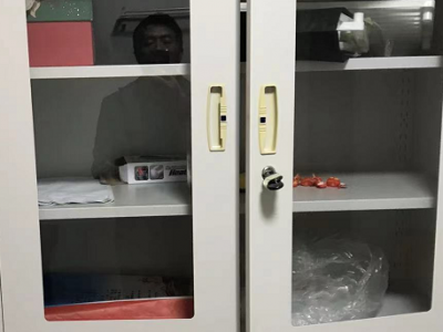 8个大铁皮文件柜处理图2