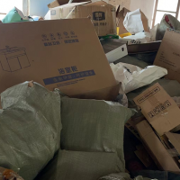 三吨左右废纸处理