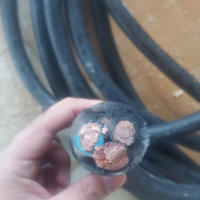 几十米电缆线处理