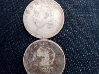 几个袁大头银元处理图1