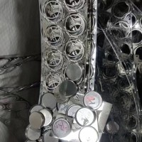 150吨全新430不锈钢单面镀镍钢带废料处理