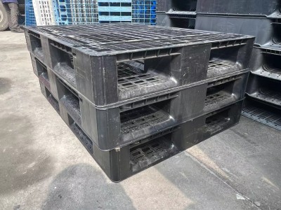 一批库存二手托盘栈板包装箱低价处理图2