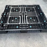 一批库存二手网格田字塑料托盘处理