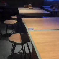 餐饮店40套左右铁质桌椅处理