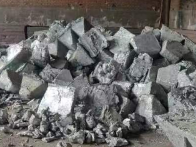 管厂每个月300吨左右一级锌渣处理