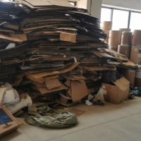 工厂废纸、废铁、废铝、塑料等废品处理