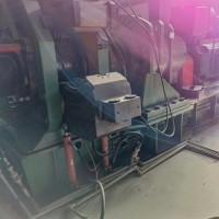 售二手400铜型材连续挤压机  安装未用