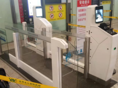 机场进出站闸机设备处理图1